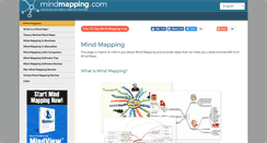 Desktop Screenshot of mindmapping.com